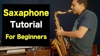 1 Saxophone Tutorial For Beginners  Musical Guruji [upl. by Brina]