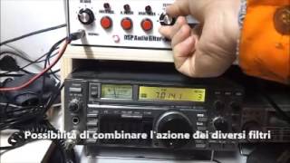 Prova del Filtro multifunzioni DSP WD1p [upl. by Aisatal923]