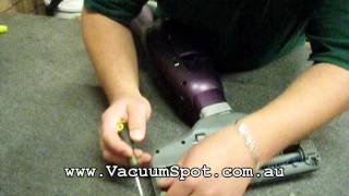 How to Pull Apart an Electrolux Ergo Rapido Cordless Stick Vacuum Cleaner Head [upl. by Yelad]