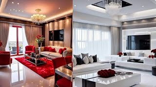 100 modern living room design ideas 2025 Home interior wall Decorations Drawing room Makeover ideas [upl. by Yumuk907]