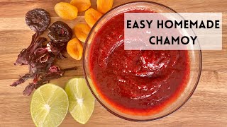 Homemade Thick Chamoy Sauce amp Candy [upl. by Chris]