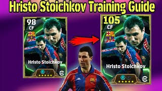 Hristo Stoichkov Epic Double Booster Training Guide in efootball 2025 🔥 [upl. by Kathe381]