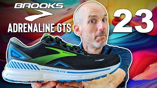 Brooks Adrenaline GTS 23 Review Your Stable Buddy for Everyday Training  Run Moore [upl. by Ytomit]