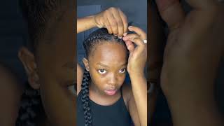 Trenzas africanas 🥰🥰TUTORIAL [upl. by Lundgren]