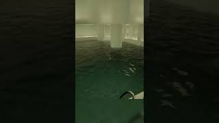 The Water Feels Weird poolrooms backrooms gaming horrorgaming atmospheric creepy shorts yt [upl. by Files]