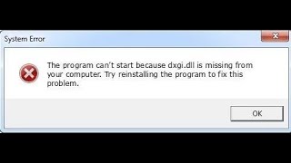 So beheben Sie Dxgidll nicht gefunden und Dxgidll fehlende Fehler auf Ihrem Computer [upl. by Megdal]