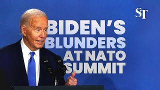 Biden’s blunders Refers to Zelensky as ‘President Putin’ calls US VicePresident Harris Trump [upl. by Elwira717]