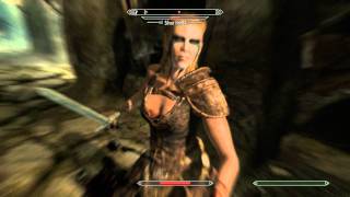 Skyrim infinite slowmo glitch [upl. by Velick]