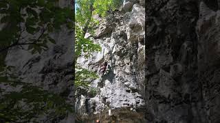 512c Vox Angelica Overhanging Wall  Metcalfe Rock The Blue Mountains Ontario [upl. by Lyford]