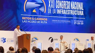 Palabras del Presidente Gustavo Petro durante el XXI Congreso Nacional de Infraestructura [upl. by Xilef527]