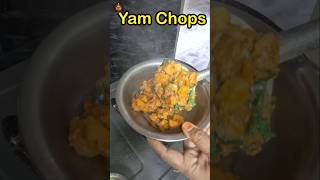 கல்யாண வீட்டு சேனைக்கிழங்கு  How to Make Yam Masala  Yam Fry  Yam Chops  Karakaranai chops [upl. by Arratal]