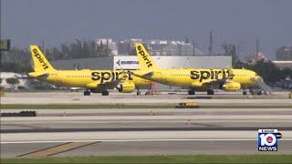 South Florida based Spirit Airlines prepares for bankruptcy protection [upl. by Morette]