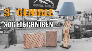 3 Holzprojekte die du unbedingt bauen solltest  einfache Sägetechniken für den Woodworker [upl. by Haisej275]