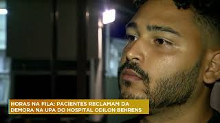 Pacientes denunciam que esperam até 08h para atendimento na UPA Odilon Behrens em BH [upl. by Kezer]