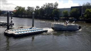 Pontoon Boat Dock [upl. by Sherris]