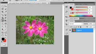 Photoshop CS5 Tutorial The Background Eraser Tool Adobe Training Lesson 58 [upl. by Rurik]