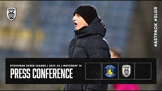 Press Conference Asteras Tripolis Vs PAOK FC – PAOK TV [upl. by Lucho]