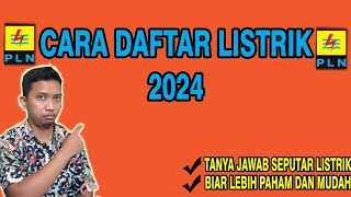 BARU ❗❗INI CARA DAFTAR LISTRIK 2024 PLN MOBILE [upl. by Anthony222]