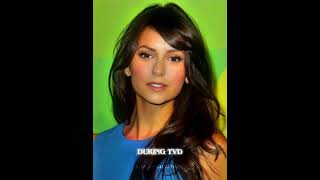 Nina Dobrev beforeduringafter The Vampire Diaries [upl. by Ecraep]