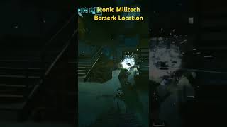 Iconic Militech Berserk Location cyberpunk cyberpunk2077 gaming gameplay subscribe [upl. by Riancho]