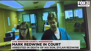 Mark Redwine makes court appearance in death of son Dylan [upl. by Aneahs503]