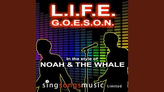 LIFEGOESON In the style of Noah And The Whale [upl. by Adao]