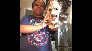 Leatherface mask unboxing [upl. by Feinstein509]