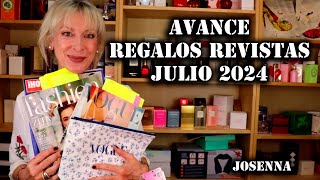 AVANCE REGALOS REVISTAS JULIO 2024 [upl. by Alodie]