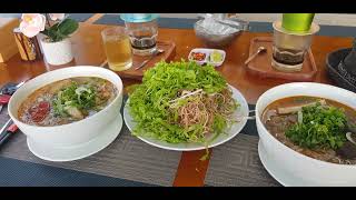 Drip start your day Vietnamese drip coffee and tra da with breakfast pho bowls pork beef [upl. by Gould]