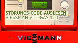 Viessmann Störung Code auslesen  zB Fehler D1  Brennerstörung [upl. by Ahtaela531]