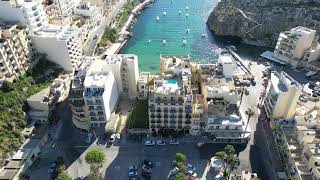 Fly Around  Xlendi Bay  Gozo Malta [upl. by Queen]