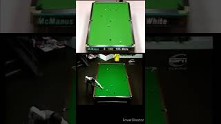 Adrenaline snooker shot Higgins vs White [upl. by Ymirej]