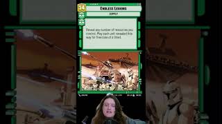 Endless Legions  Shadows of the Galaxy Short Preview Card Review starwars swu starwarsunlimited [upl. by Anaihs685]