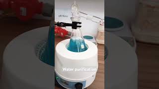 Distillation method for purifications shortvideo viralvideo usa foryou [upl. by Fitz474]