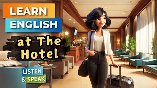 A Day at the Hotel  Improve Your English  English Listening Skills  Speaking Skills [upl. by Hatfield309]