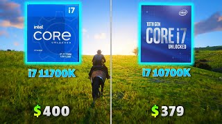 i7 11700K VS i7 10700K  Test in 7 Games  At 1080P 1440P amp 4K [upl. by Leroj]