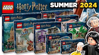 LEGO Harry Potter 2024 Summer Sets OFFICIALLY Revealed [upl. by Cirred]