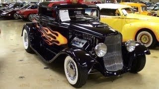 700 HP Supercharged 1932 Ford Coupe 392 Hemi V8 Hot Rod [upl. by Adrahs]