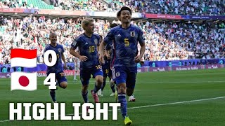 HIGHLIGHT INDONESIA VS JEPANG 0  4  World Cup Qualifier Round 3 Zona Asia [upl. by Haye]