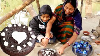 মাত্র 10টাকার বিস্কুট দিয়ে সবথেকে সহজ চুলায় তৈরি স্পঞ্জ কেক রেসিপি😳 oreo cake recipechristmas cake [upl. by Asinet]