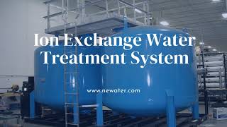 Ion Exchange Water Treatment System  Made by NEWater in China [upl. by Ianthe]