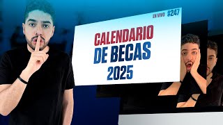 Organizando el calendario de becas 2025 Omar Llerena [upl. by Ecnarretal]