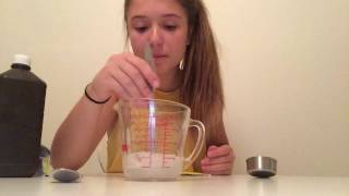 Yeast and Hydrogen Peroxide experiment [upl. by Leigh209]