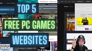 Top 5 Best Free Pc Game Download Websites Tagalog [upl. by Ennasirk980]