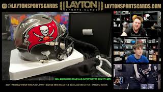 2024 Fanatics Under Wraps NFL Draft Signed Mini Helmets 8 Box Case Break 10 RANDOM TEAMS [upl. by Ondrea826]