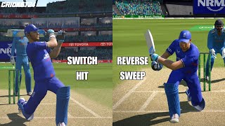 Cricket 24 Tutorial  Switch Hit amp Reverse Sweep Pro Ctrl [upl. by Hankins]