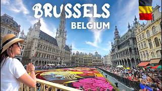 BRUSSELS BELGIUM in 3 days Full Itinerary [upl. by Busiek]