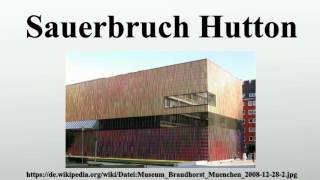 Sauerbruch Hutton [upl. by Fredek]