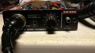 Cb radio camera eco echo box es 880 with relais [upl. by Aikkin]