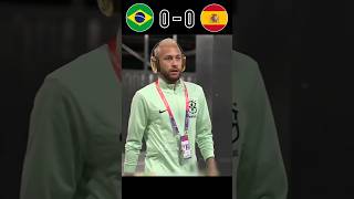 Brazil vs Spain  World Cup 2026 final penalty shootout imaginary shorts football neymar [upl. by Ellita513]